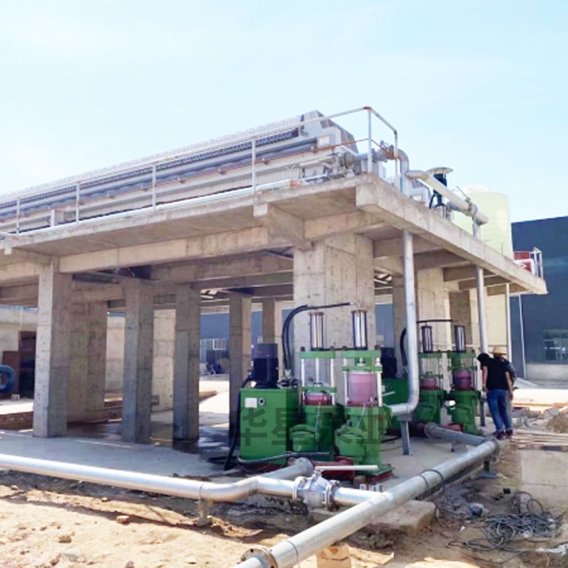 壓濾機節(jié)能進料泵，液壓陶瓷柱塞泥漿泵