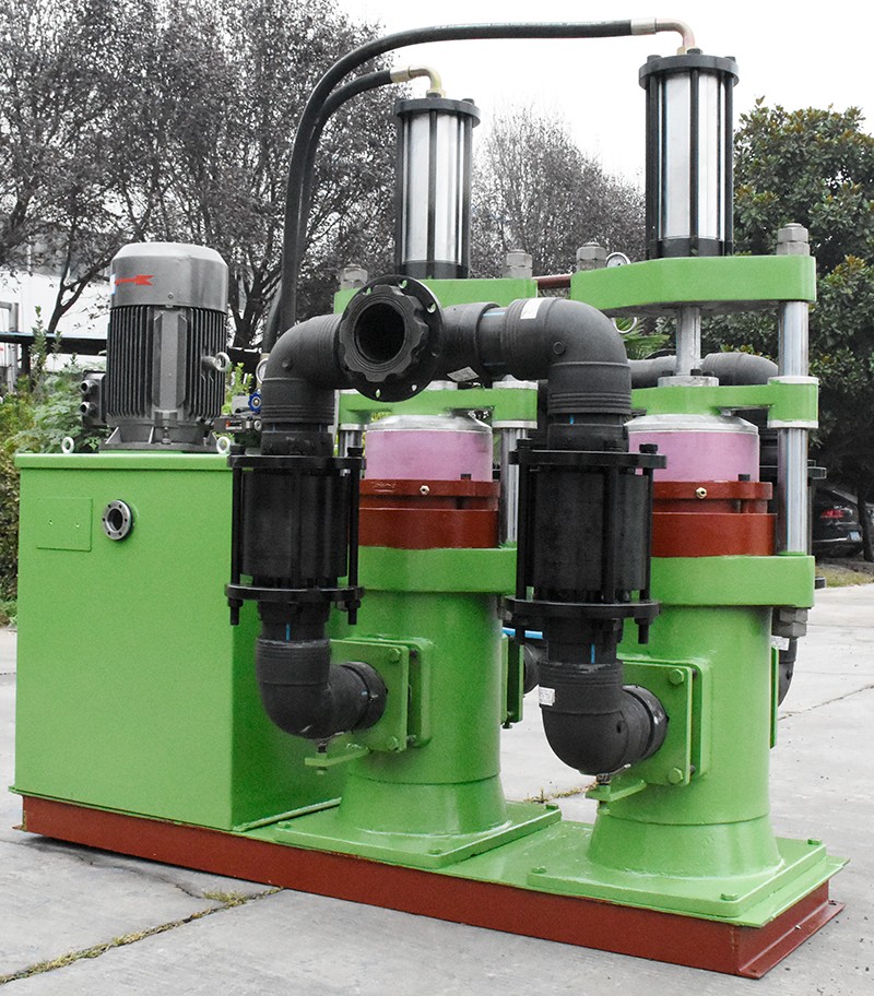 壓濾機節(jié)能進料泵，液壓陶瓷柱塞泥漿泵