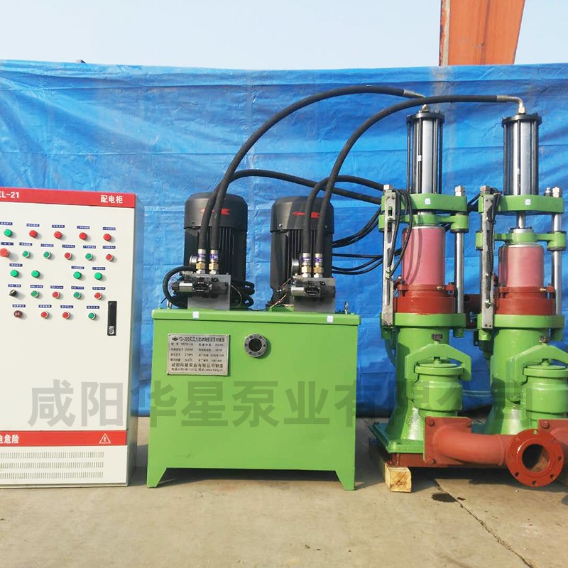 壓濾機節(jié)能進料泵，液壓陶瓷柱塞泥漿泵